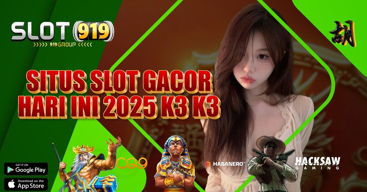 JADWAL GACOR SLOT HARI INI K3 K3