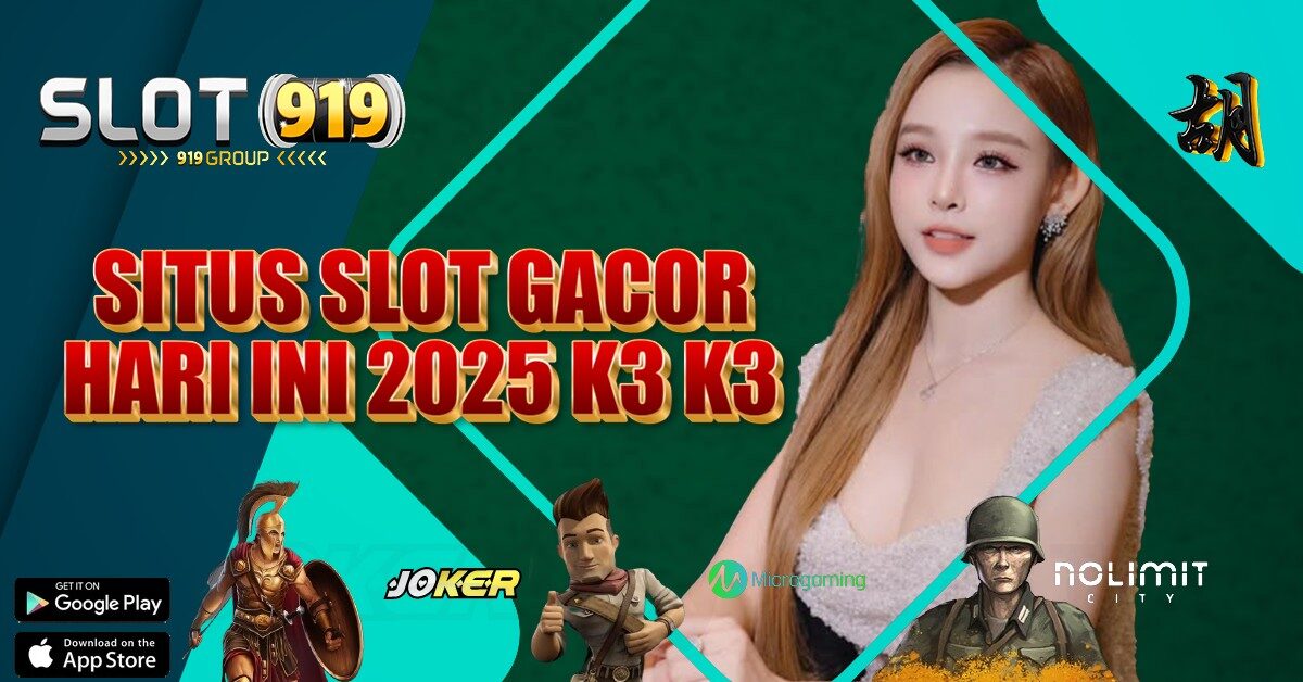 SITUS TOGEL DAN SLOT GACOR K3K3 APK